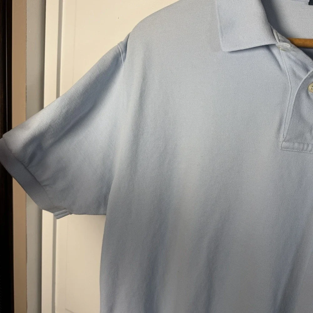 Polo By Ralph Lauren Light Blue Polo Shirt Classic Fit‎ Cotton Men's X-Large